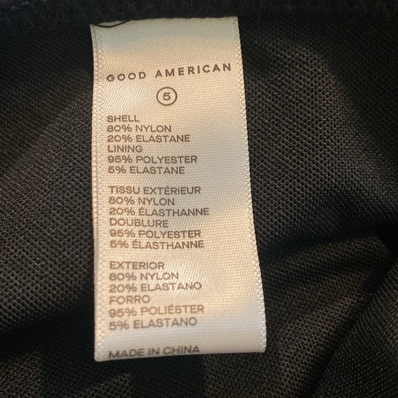 Good American Bikini Bottom and Top in Black Sz.2XL - Picture 14 of 15